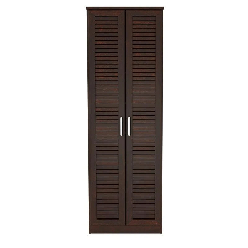 Παπουτσοθήκη-ντουλάπα SANTE Pakoworld 21 ζευγών σε καρυδί 60x37x183εκ 2 Παπουτσοθήκη-ντουλάπα SANTE Pakoworld 21 ζευγών σε καρυδί 60x37x183εκ - Image 2