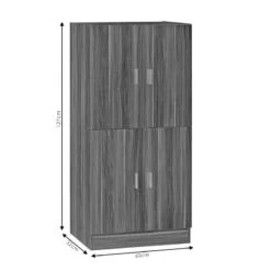 Παπουτσοθήκη-ντουλάπι Felicity Pakoworld χρώμα καρυδί 60x32x127εκ 7 Παπουτσοθήκη-ντουλάπι Felicity Pakoworld χρώμα καρυδί 60x32x127εκ -Vougioukas papoitsothiki ntoilapi felicity pakoworld chroma karithi 60 32 127ek 3