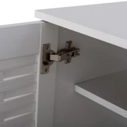 ΠΑΠΟΥΤΣΟΘΗΚΗ-ΝΤΟΥΛΑΠΙ ΜΕΛΑΜΙΝΗΣ CASSIOPE ΛΕΥΚΗ ΜΕ ΠΟΔΙΑ 77Χ34Χ67.5Υεκ.HM2208.05 -Vougioukas papoitsothiki ntoilapi melaminis cassiope leiki me pothia 77ch34ch67 5iek hm2208 05 5