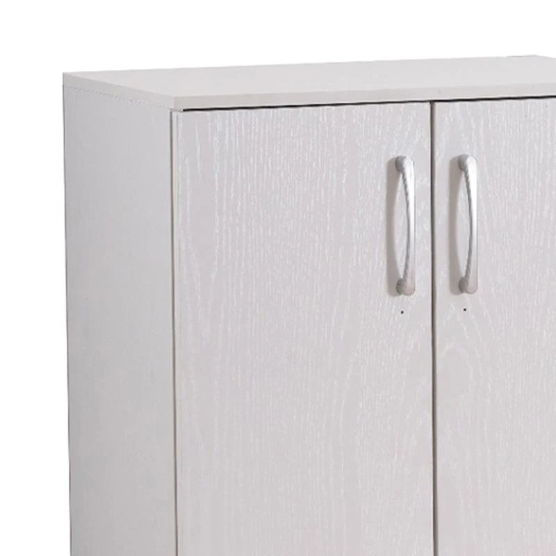 Παπουτσοθήκη-ντουλάπι Shordo Pakoworld λευκό-oak μελαμίνης 60x40.5x80εκ 2 Παπουτσοθήκη-ντουλάπι Shordo Pakoworld λευκό-oak μελαμίνης 60x40.5x80εκ - Image 2