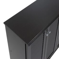 Παπουτσοθήκη-ντουλάπι SANTO Pakoworld 16 ζεύγων χρώμα Wenge 89,5x34,5x91,5εκ -Vougioukas papoitsothΉki ntoilapi santo pakoworld 16 zeigon chroma wenge 6