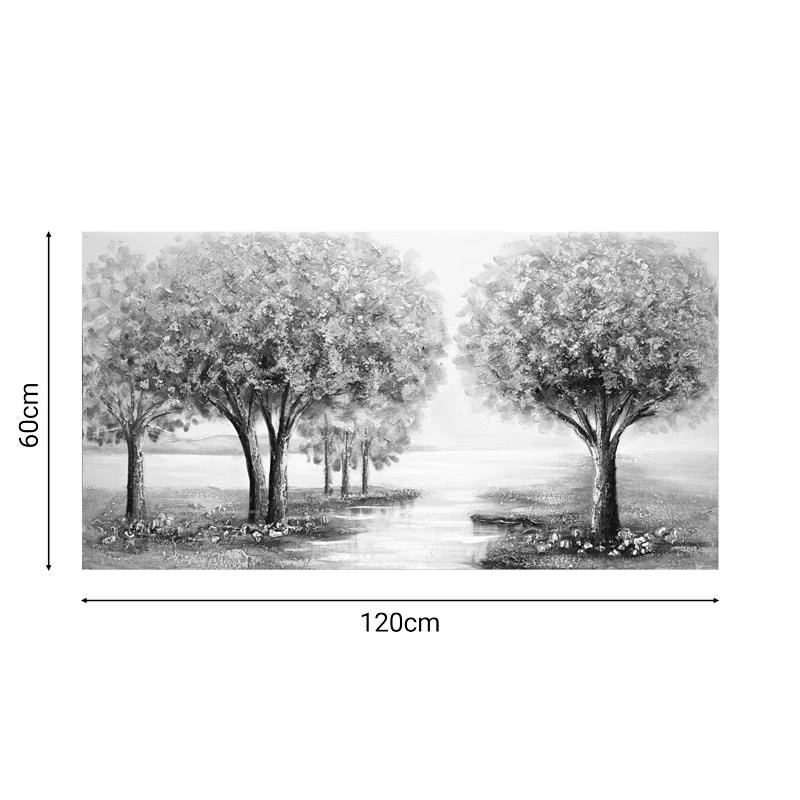 Πίνακας σε καμβά Forest I Inart 120x3x60εκ 1 Πίνακας σε καμβά Forest I Inart 120x3x60εκ