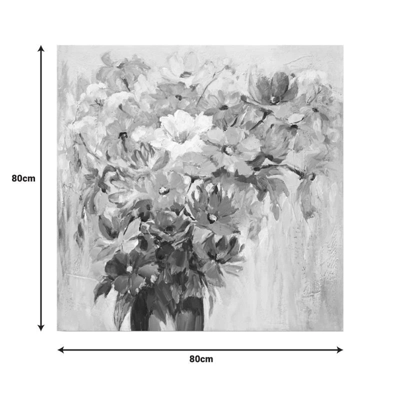 Πίνακας σε καμβά Spino I Inart 80x3x80εκ 1 Πίνακας σε καμβά Spino I Inart 80x3x80εκ