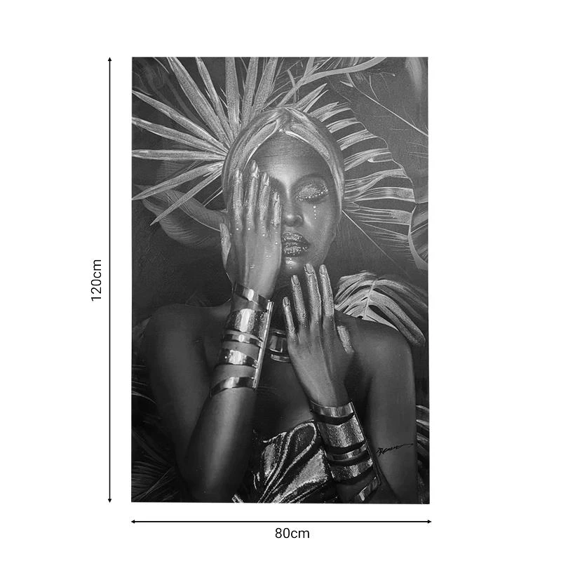 Πίνακας σε καμβά Umone Inart 80x3x120εκ 1 Πίνακας σε καμβά Umone Inart 80x3x120εκ