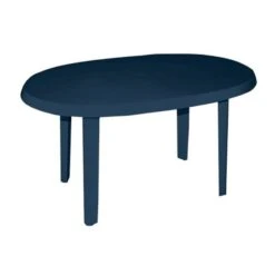 Νάξος Τραπέζι Κήπου Πλαστικό 140x90x73εκ