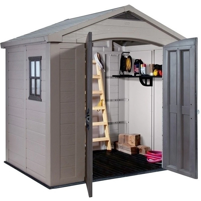 Factor 8x11Πλαστική Αποθήκη Κήπου 257x255x243εκ 2 Factor 8x11Πλαστική Αποθήκη Κήπου 257x255x243εκ - Image 2