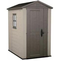 Factor 4x6 Πλαστική Αποθήκη Κήπου 130x189x217εκ