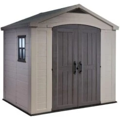 Factor Πλαστική Αποθήκη Κήπου 8x8 257x255x243εκ