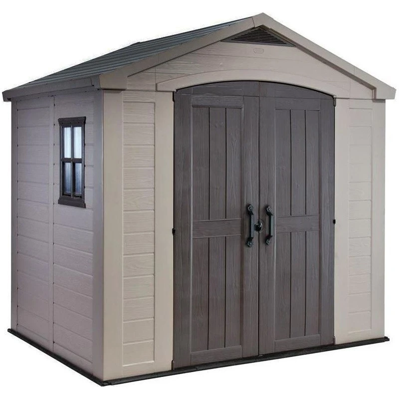 Factor Πλαστική Αποθήκη Κήπου 8x8 257x255x243εκ 1 Factor Πλαστική Αποθήκη Κήπου 8x8 257x255x243εκ