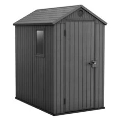 Darwin 4x6 Πλαστική Αποθήκη Κήπου 126x184x205εκ