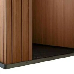 Darwin 4x6 Πλαστική Αποθήκη Κήπου 126x184x205εκ -Vougioukas plastikes apothikes spitakia kipou 7