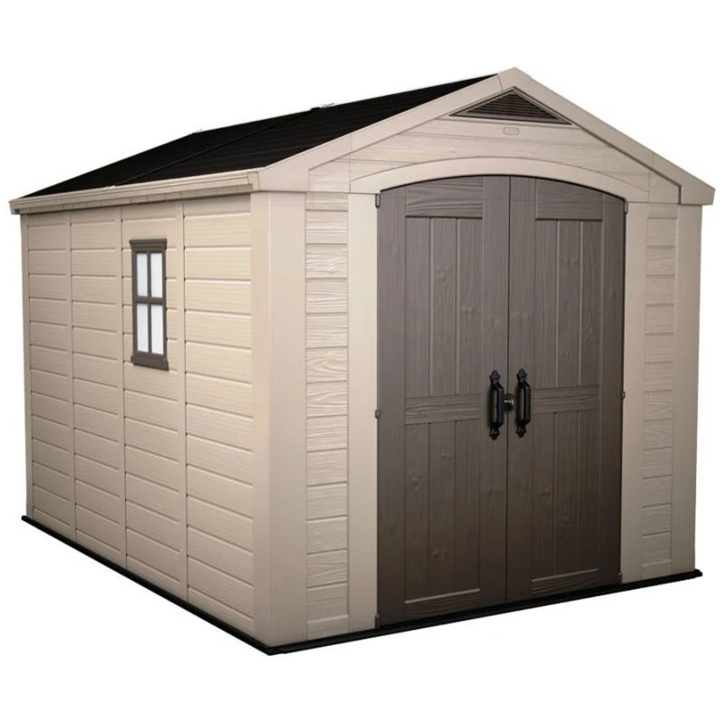 Factor 8x11Πλαστική Αποθήκη Κήπου 257x255x243εκ 1 Factor 8x11Πλαστική Αποθήκη Κήπου 257x255x243εκ