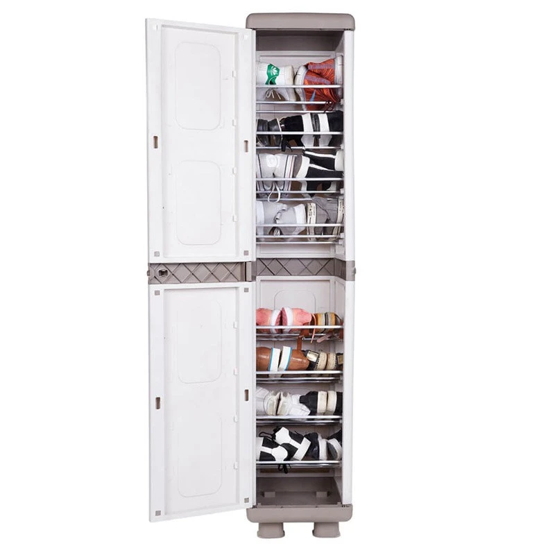 Νιόβη Πλαστική Παπουτσοθήκη Μονόφυλλη 36x44x179εκ 2 Νιόβη Πλαστική Παπουτσοθήκη Μονόφυλλη 36x44x179εκ - Image 2