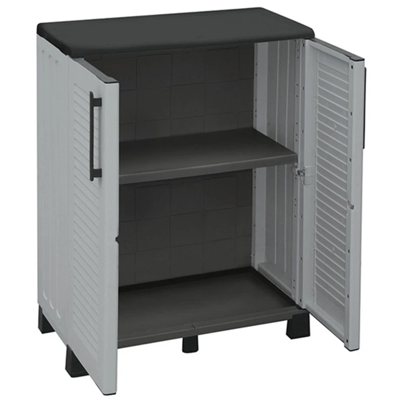 Πλαστικό Ντουλάπι Δίφυλλο 68x37x90εκ 2 Πλαστικό Ντουλάπι Δίφυλλο 68x37x90εκ - Image 2