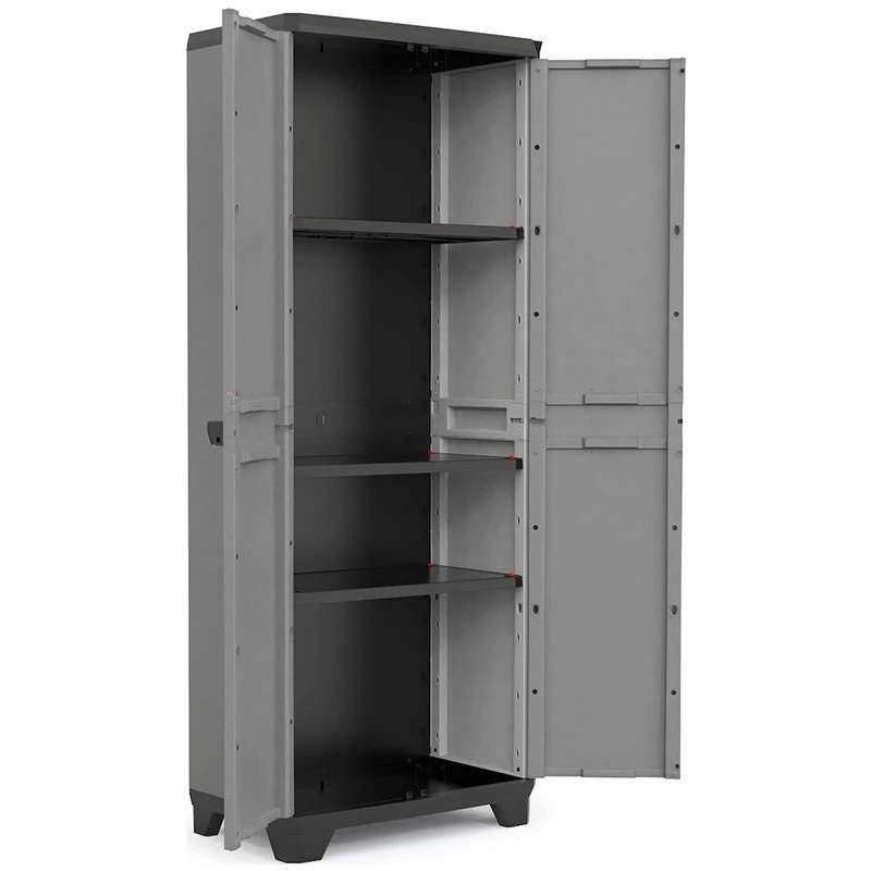 Stilo High Πλαστική Ντουλάπα Ράφια Δίφυλλη 68x39x173εκ 2 Stilo High Πλαστική Ντουλάπα Ράφια Δίφυλλη 68x39x173εκ - Image 2