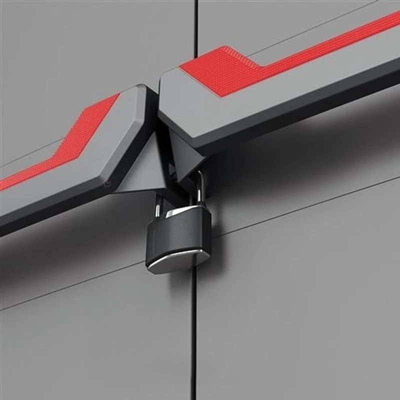 Stilo High Πλαστική Ντουλάπα Ράφια Δίφυλλη 68x39x173εκ 3 Stilo High Πλαστική Ντουλάπα Ράφια Δίφυλλη 68x39x173εκ - Image 3