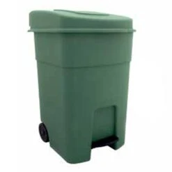 Πλαστικός Κάδος Απορριμάτων Με Πεντάλ 80lt 40x48x60εκ