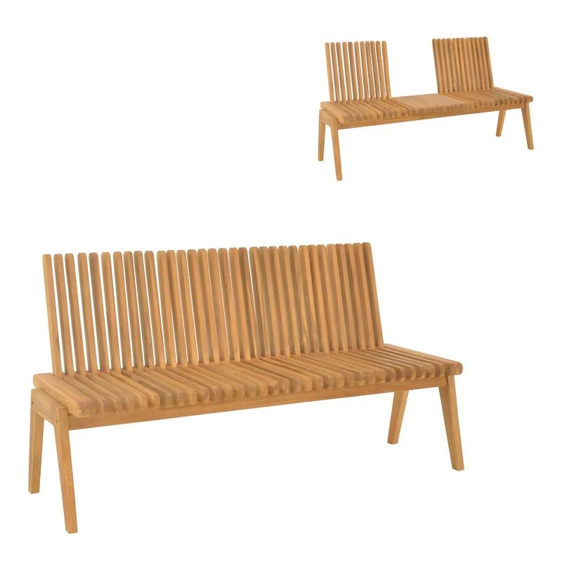 Πολυμορφικός καναπές-παγκάκι Jey Pakoworld Teak ξύλο σε φυσική απόχρωση 120x57.5x80εκ 2 Πολυμορφικός καναπές-παγκάκι Jey Pakoworld Teak ξύλο σε φυσική απόχρωση 120x57.5x80εκ - Image 2