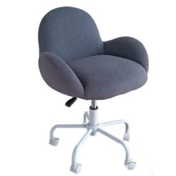 Flee Πολυθρόνα Γραφείου Ύφασμα 60x54x72/82εκ 5 Flee Πολυθρόνα Γραφείου Ύφασμα 60x54x72/82εκ -Vougioukas polithrona grafeiou epaggelmatiki 2