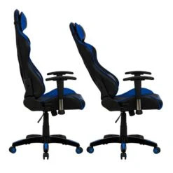 ΠΟΛΥΘΡΟΝΑ ΓΡΑΦΕΙΟΥ GAMING ZAYN HM1056.08 ΜΑΥΡΟ-ΜΠΛΕ PU 67x70x134 Cm -Vougioukas polithrona grapheioi gaming zayn hm1056 08 mairo mple pu 67 70 134 cm 3