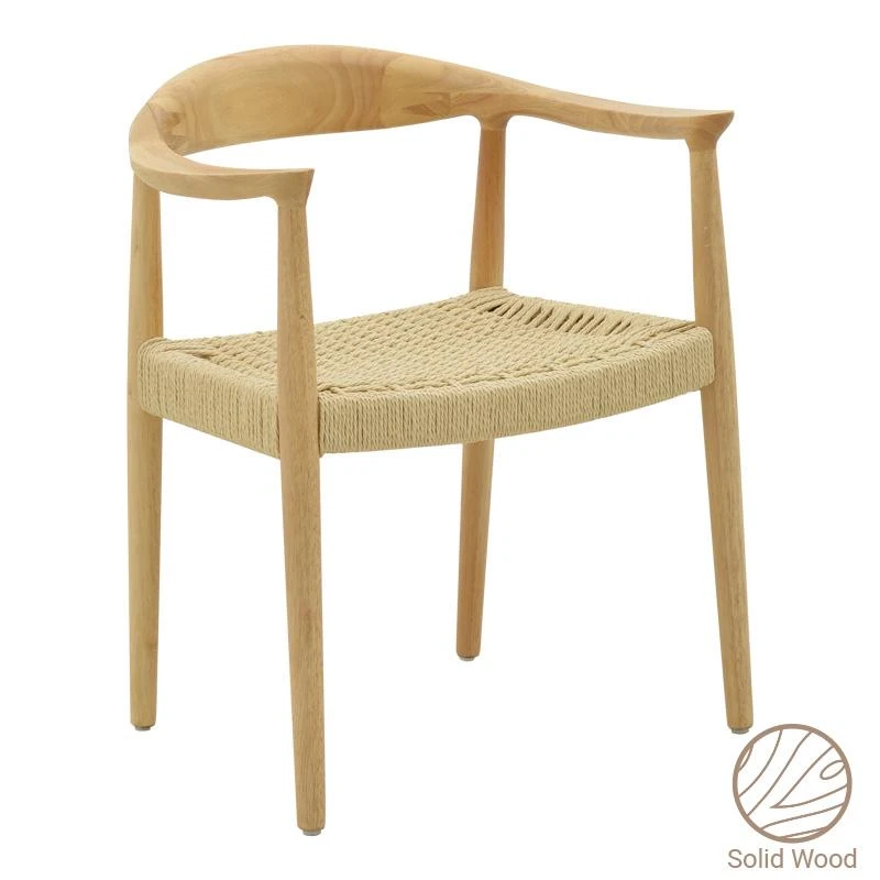 Πολυθρόνα Juvan Pakoworld φυσικό Rubberwood 64x53x77εκ 2 Πολυθρόνα Juvan Pakoworld φυσικό Rubberwood 64x53x77εκ - Image 2