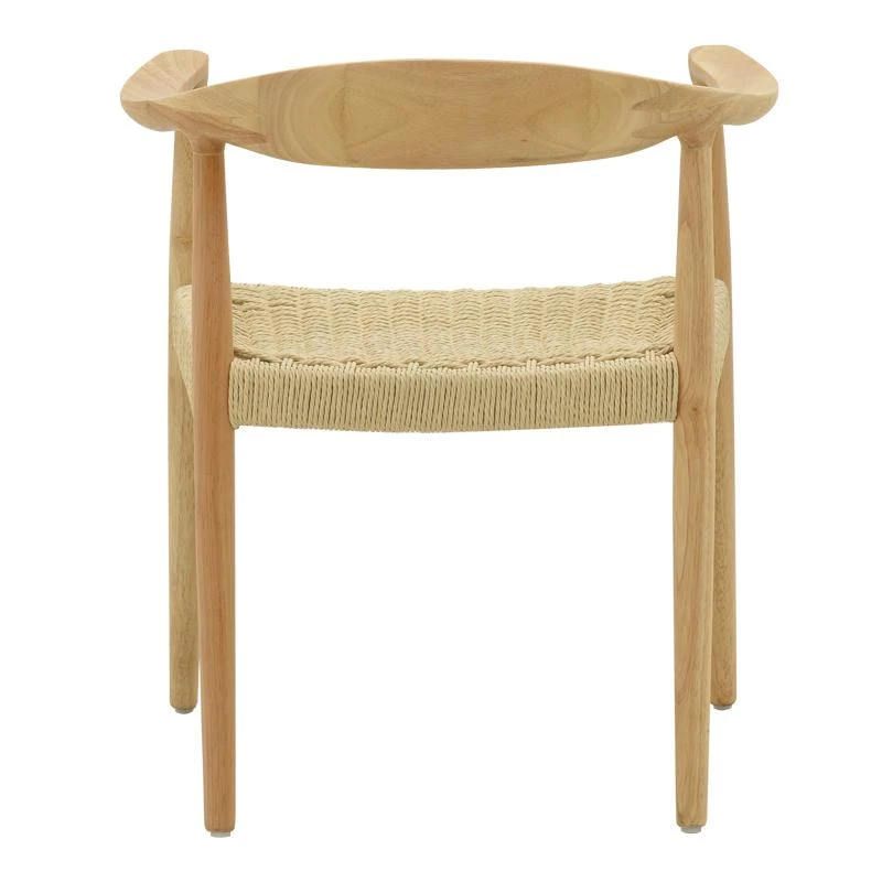 Πολυθρόνα Juvan Pakoworld φυσικό Rubberwood 64x53x77εκ 5 Πολυθρόνα Juvan Pakoworld φυσικό Rubberwood 64x53x77εκ - Image 5