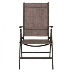 ΠΟΛΥΘΡΟΝΑ ZURI7ΘΕΣΕΩΝ ΠΤΥΣ/ΝΗ ΜΕΤΑΛΛΙΚΗ ΚΑΦΕ ME ΚΑΦΕ TEXTILENE HM5700.02 55x70x103Υ εκ. -Vougioukas polithrona kipou 4