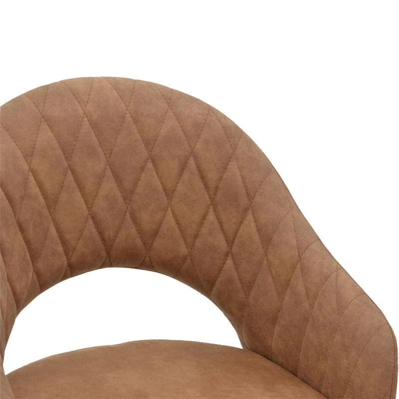 Πολυθρόνα Macie Pakoworld ύφασμα καφέ Antique-μαύρο 58x50x85εκ 5 Πολυθρόνα Macie Pakoworld ύφασμα καφέ Antique-μαύρο 58x50x85εκ - Image 5