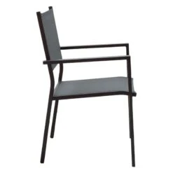 Πολυθρόνα Moly Pakoworld αλουμίνιο μαύρο Textilene ανθρακί 9 Πολυθρόνα Moly Pakoworld αλουμίνιο μαύρο Textilene ανθρακί -Vougioukas polithrona moly pakoworld aloiminio mairo te tilene anthraki 2