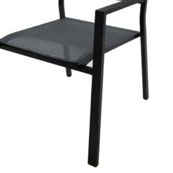 Πολυθρόνα Moly Pakoworld αλουμίνιο μαύρο Textilene ανθρακί 12 Πολυθρόνα Moly Pakoworld αλουμίνιο μαύρο Textilene ανθρακί -Vougioukas polithrona moly pakoworld aloiminio mairo te tilene anthraki 5