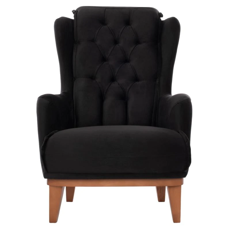 ΠΟΛΥΘΡΟΝΑ ΜΠΕΡΖΕΡΑ BENNINGTON ΒΕΛΟΥΔΟ ΜΑΥΡΟ HM9313.01 75x100x100 εκ. 3 ΠΟΛΥΘΡΟΝΑ ΜΠΕΡΖΕΡΑ BENNINGTON ΒΕΛΟΥΔΟ ΜΑΥΡΟ HM9313.01 75x100x100 εκ. - Image 3