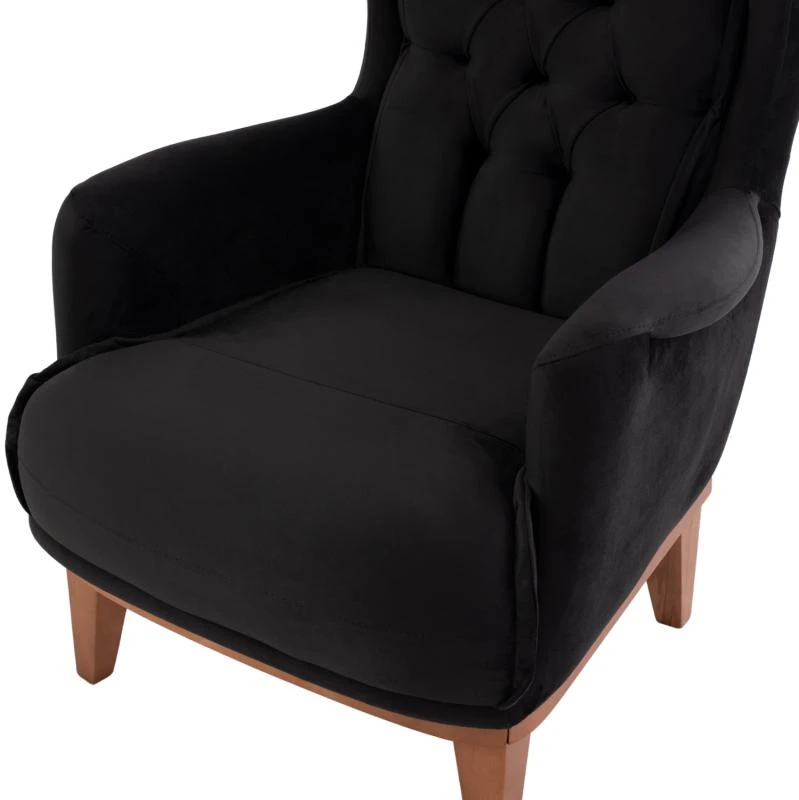 ΠΟΛΥΘΡΟΝΑ ΜΠΕΡΖΕΡΑ BENNINGTON ΒΕΛΟΥΔΟ ΜΑΥΡΟ HM9313.01 75x100x100 εκ. 8 ΠΟΛΥΘΡΟΝΑ ΜΠΕΡΖΕΡΑ BENNINGTON ΒΕΛΟΥΔΟ ΜΑΥΡΟ HM9313.01 75x100x100 εκ. - Image 8