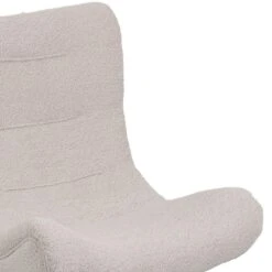 Πολυθρόνα-μπερζέρα Silla Pakoworld μπουκλέ ύφασμα σε μπεζ απόχρωση 97x80x100εκ -Vougioukas polithrona mperzera silla pakoworld mpoikle iphasma se mpez apochrosi 97 80 100ek 2