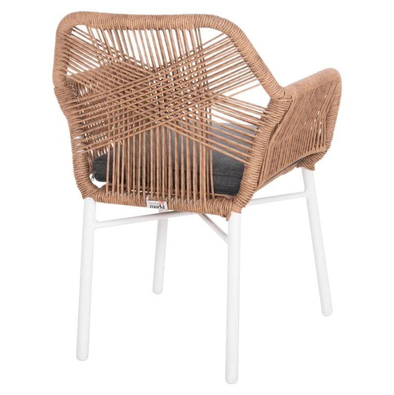 ΠΟΛΥΘΡΟΝΑ TOPIN HM6048.01 ΑΛΟΥΜΙΝΙΟ ΛΕΥΚΟ-P.E. RATTAN ΑΝΟΙΧΤΟ ΚΑΦΕ-ΜΑΞΙΛΑΡΙ ΓΚΡΙ 58x60x83Υ εκ 5 ΠΟΛΥΘΡΟΝΑ TOPIN HM6048.01 ΑΛΟΥΜΙΝΙΟ ΛΕΥΚΟ-P.E. RATTAN ΑΝΟΙΧΤΟ ΚΑΦΕ-ΜΑΞΙΛΑΡΙ ΓΚΡΙ 58x60x83Υ εκ - Image 5