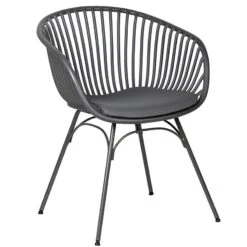 Quasar Πολυθρόνα PP Μεταλλική 59.5x55x78εκ -Vougioukas polithrones karekles kipou 14