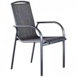 Yugy Πολυθρόνα Αλουμινίου Textilene 69x58x91εκ