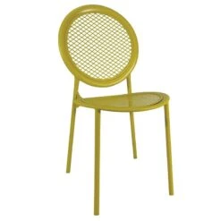 Zenia-C Καρέκλα Μεταλλική 54x42.5x90εκ -Vougioukas polithrones karekles kipou 61