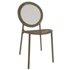 Zenia-C Καρέκλα Μεταλλική 54x42.5x90εκ -Vougioukas polithrones karekles kipou 62