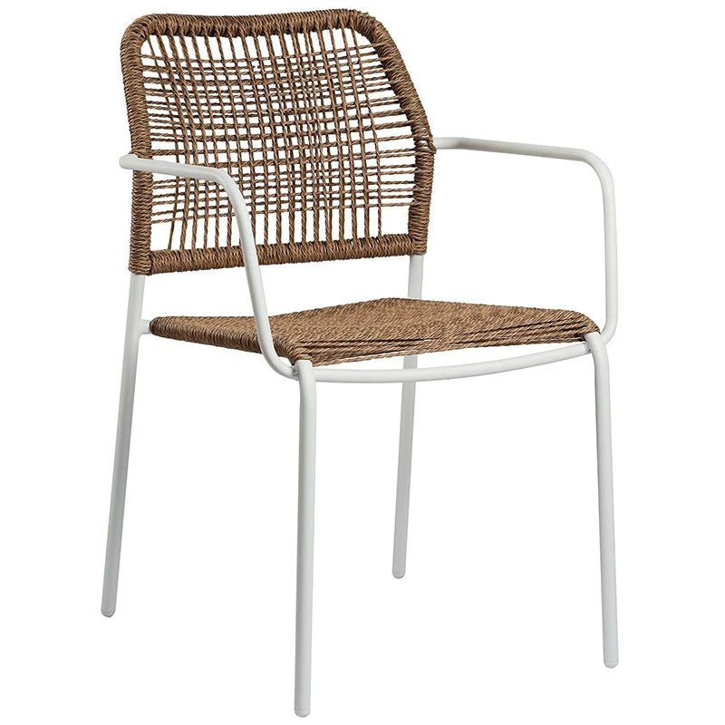 Monza Πολυθρόνα Μεταλλική Wicker 53.5x60x79εκ 1 Monza Πολυθρόνα Μεταλλική Wicker 53.5x60x79εκ