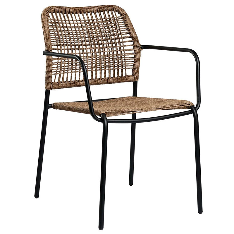 Monza Πολυθρόνα Μεταλλική Wicker 53.5x60x79εκ 2 Monza Πολυθρόνα Μεταλλική Wicker 53.5x60x79εκ - Image 2