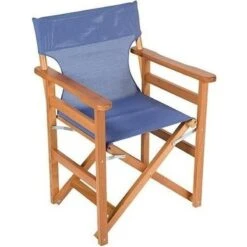 Καβίλια Πολυθρόνα Σκηνοθέτη Ξύλινη 59x56x84εκ