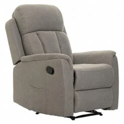 San Francisco Massage Fabric Πολυθρόνα Με Υποπόδιο 80x93/167x104εκ