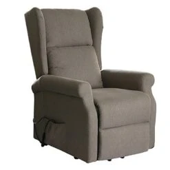 Chicago Massage Lift Πολυθρόνα Ύφασμα Με Υποπόδιο 73x95/165x109εκ