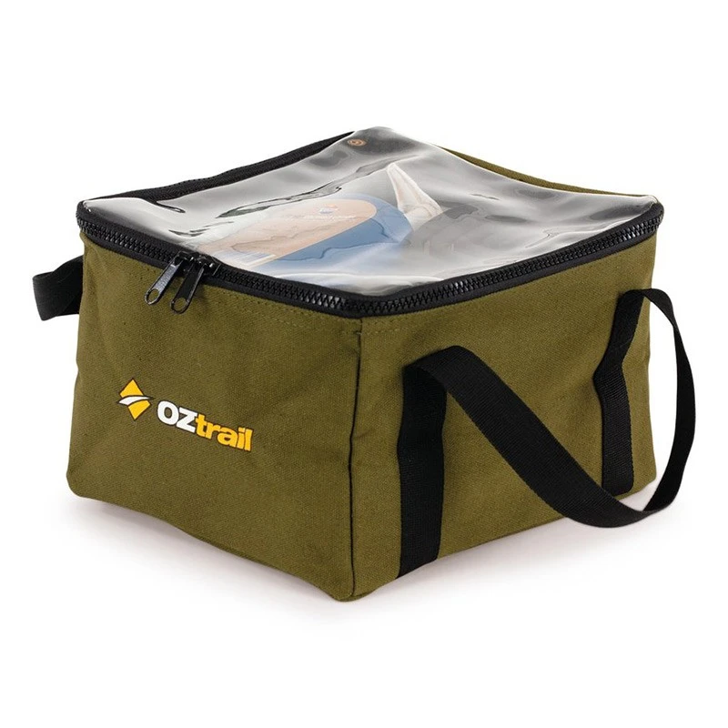 Canvas Τσάντα Μεταφοράς Clear Top Medium 1 Canvas Τσάντα Μεταφοράς Clear Top Medium