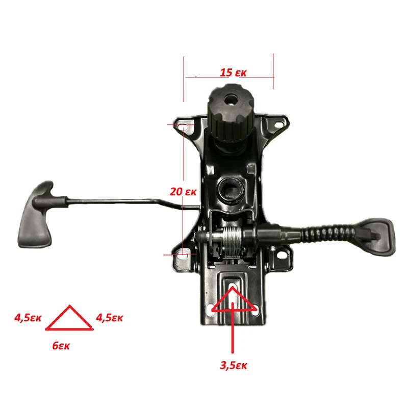 Πιάστρα (πιάτο) με ρύθμιση 15x20εκ 1 Πιάστρα (πιάτο) με ρύθμιση 15x20εκ