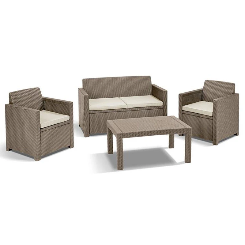 Set Merano Lounge Πολυπροπυλενίου 4τμχ 2 Set Merano Lounge Πολυπροπυλενίου 4τμχ - Image 2