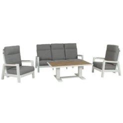 Αυξομειούμενο Καθιστικό Κήπου Αλουμινίου 4τμχ
