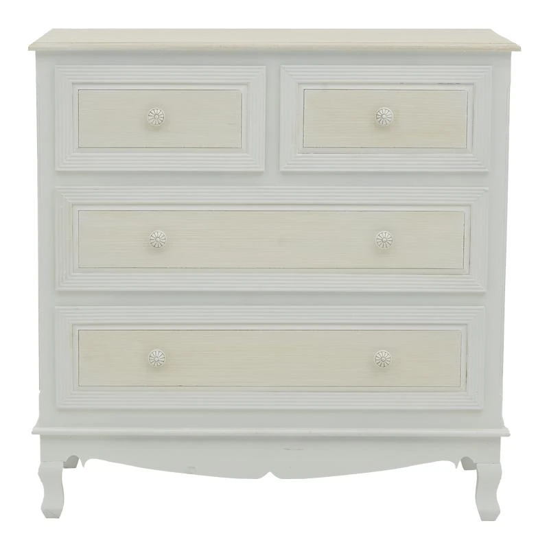 Συρταριέρα Joliene Inart Mdf σε λευκή αντικέ-φυσική απόχρωση 80x40x80εκ 1 Συρταριέρα Joliene Inart Mdf σε λευκή αντικέ-φυσική απόχρωση 80x40x80εκ