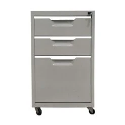 ΣΥΡΤΑΡΙΕΡΑ 40x50x67εκ Μέταλλο Βαφή Γκρι