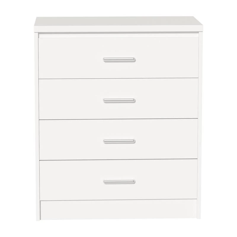 Συρταριέρα OLYMPUS Pakoworld με 4 συρτάρια χρώμα λευκό 80x40x95εκ 2 Συρταριέρα OLYMPUS Pakoworld με 4 συρτάρια χρώμα λευκό 80x40x95εκ - Image 2